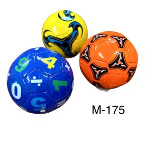 М'яч футбольний №3 М-175, мікс видів ПВХ. 200 шт.ящ.