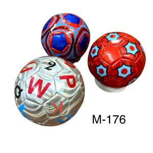 М'яч футбольний №3, М-176,  ПВХ. 200 шт.ящ.